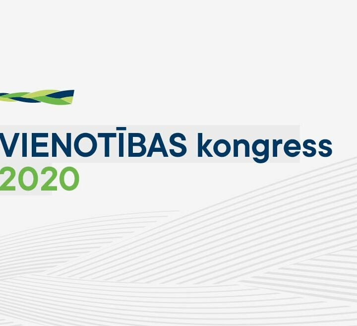 Sestdien notiks partijas VIENOTĪBA kongress 2020