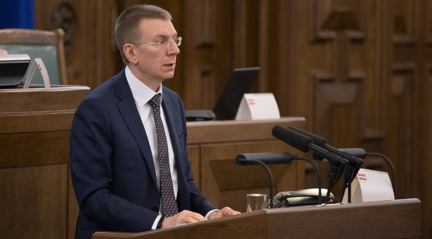 Rinkēviča uzruna Saeimas ārpolitikas debatēs 2018