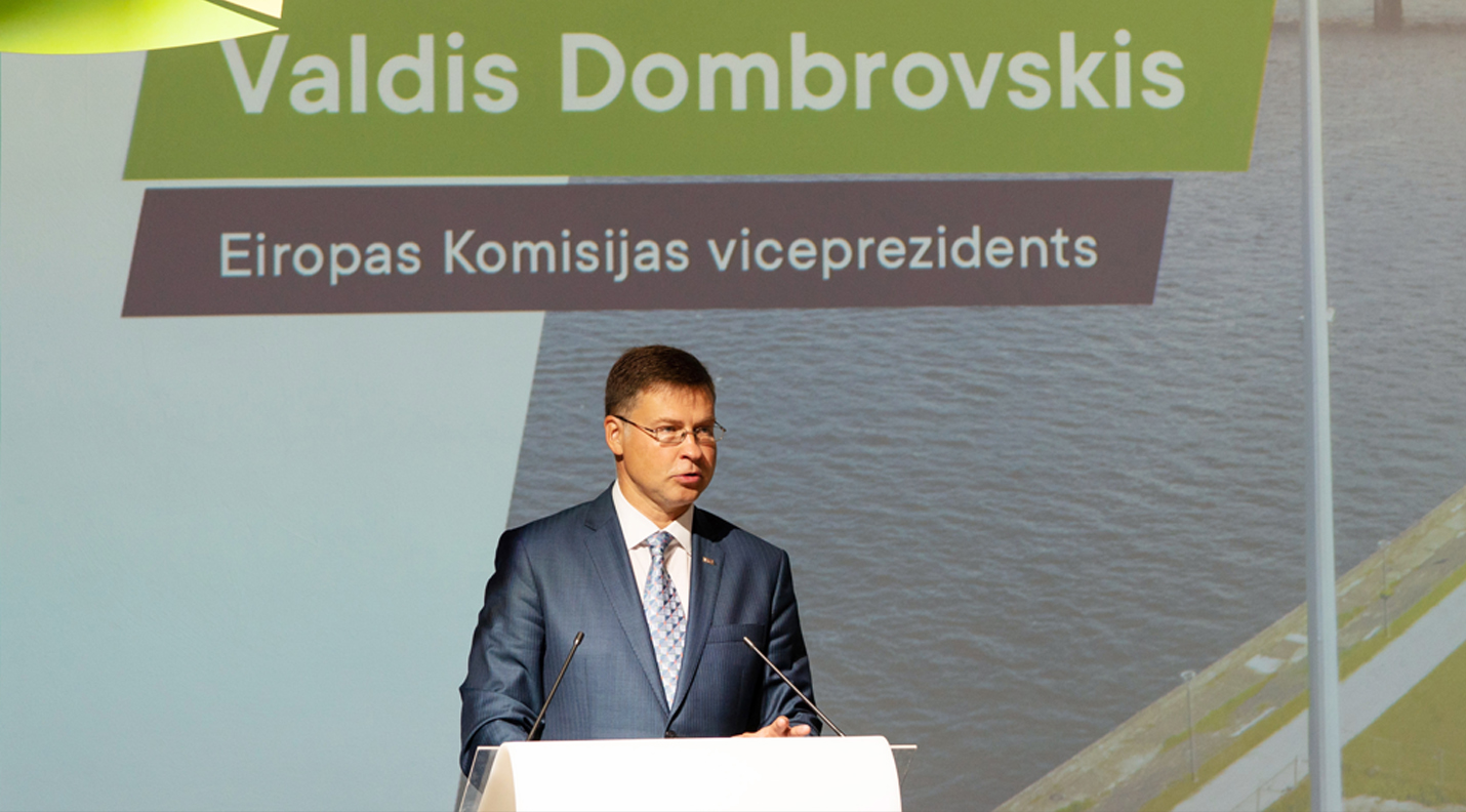 Dombrovskis: JAUNĀ VIENOTĪBA nozīmē pieredzi un profesionālismu